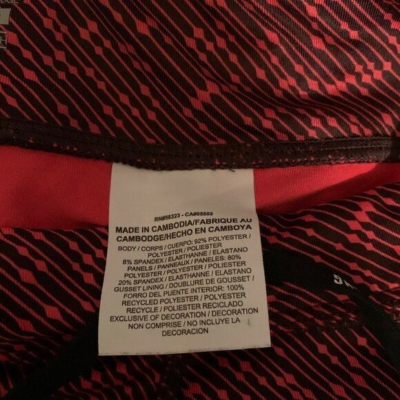 NIKE Multi Color Printed Dri Fit Workout Leggings - Picture 5 of 5